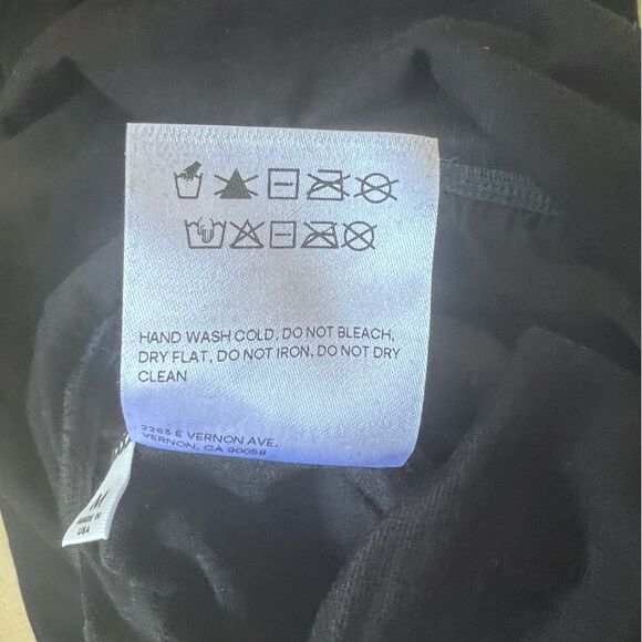 Reformation Chandler Jumpsuit Wide Leg Black Lyocell Pockets Size Medium - Picture 9 of 13